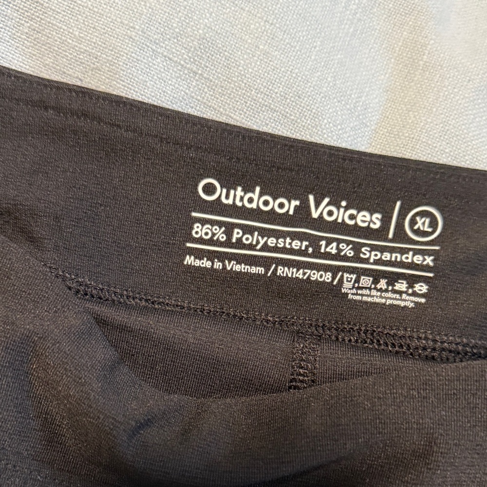 Outdoor Voices Classic Black Skort - Picture 7 of 7
